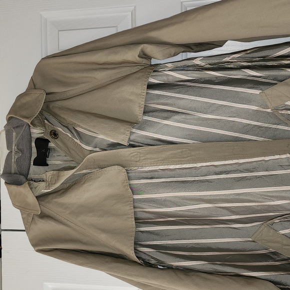 ALEXANDER WANG ASYMMETRIC HEM HOODED TRENCH BADAZZ EUC - Picture 2 of 13